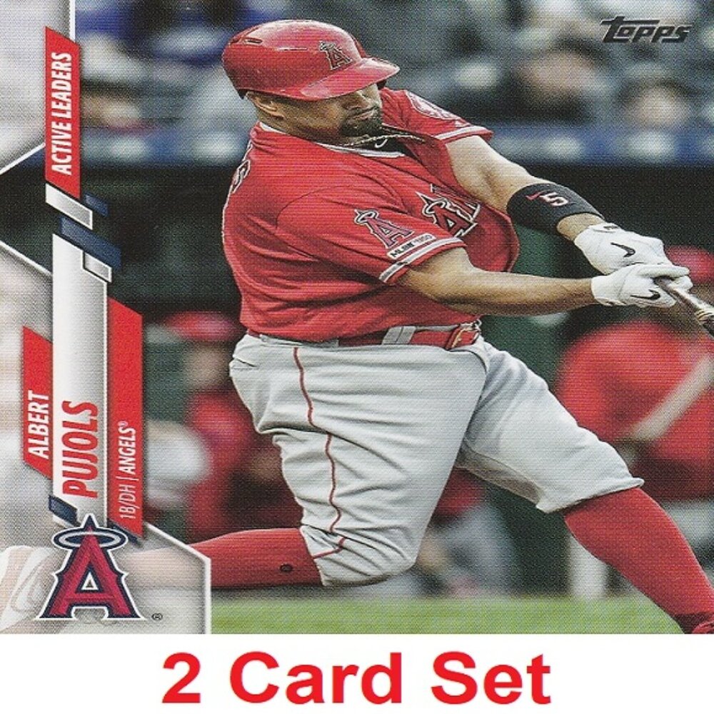Albert Pujols MLB Card Collection